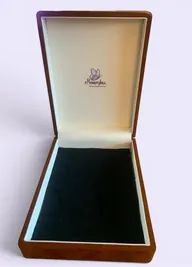 Open eMemorybox showing the lined interior