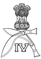 4th Gorkha Rifles badge