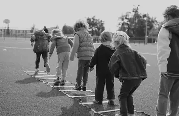 Children Playing Outdoor